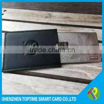 factory outlets Silver metal card