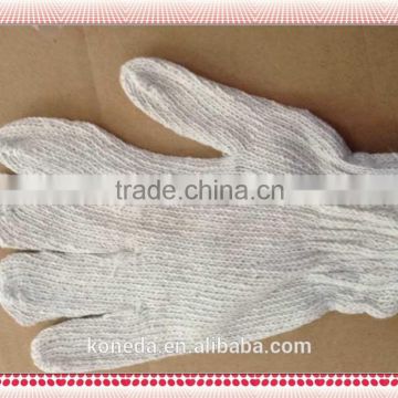 High quality industrial working cotton knitted safety glove