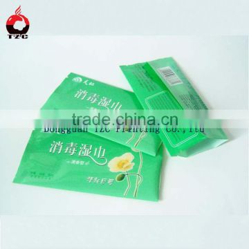 Dental wipes wet wipe packaging bags