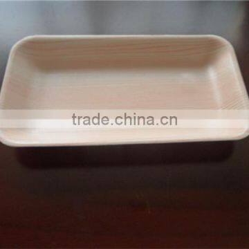 Disposable PS plastic food serving trays