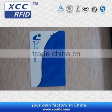 13.5MHZ Paper Card Manufacturer Hard Card Material