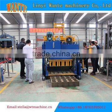 WT10-15 Mobile Brick Forming Machine With Material Ciment photo-6