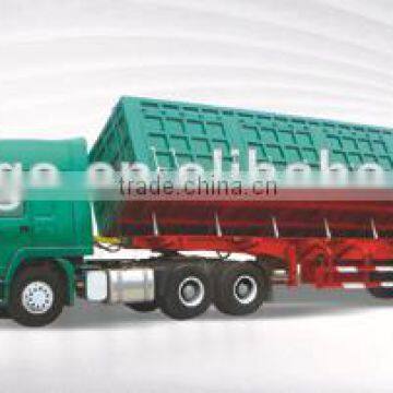 2014China TIME GO best quality Widely use well designed dump truck semi trailer