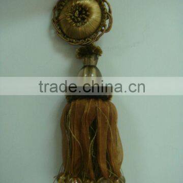 flower curtain tassel