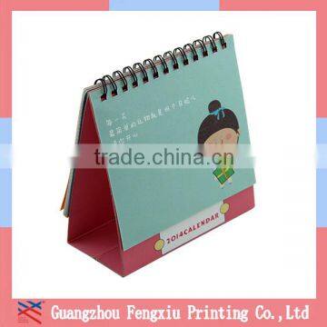 2016 China Wholesale White Custom-made Desk Calendar Designs photo-3
