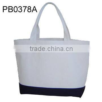 hot seller plain cotton canvas Diaper Bag
