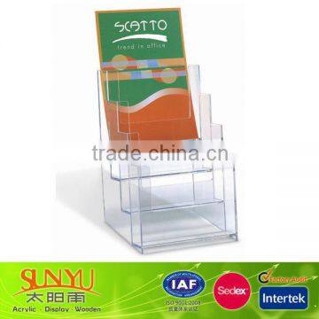 Arcylic display in Office supplies/4 layers acrylic brochure box