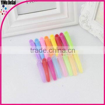 Children's Candy Color Clip Plastic Clip Accessories Girl Hair Accessories Child Hair Accessories photo-2