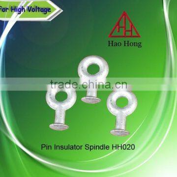 Steel pin type of insulator