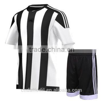 Wholesales cheap soccer referee jersey set men uniform kits soccer uniform sets