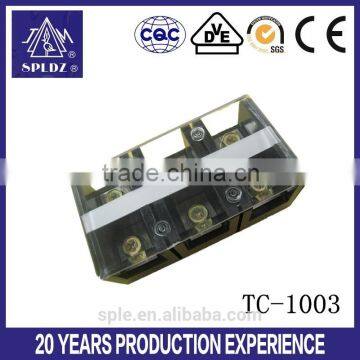 100A current 3-way dual row terminal block TC-1003