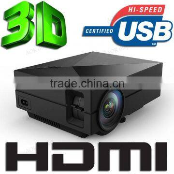 1000lumens 1080P HD Home Theater 3D Cinema HDMI USB LCD Portable Best Video Game LED Mini Projector Proyector Beamer Projetor