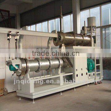 Extruder machine for textured soya protein