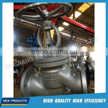 PN16 DN125 carbon steel globe valve for sale