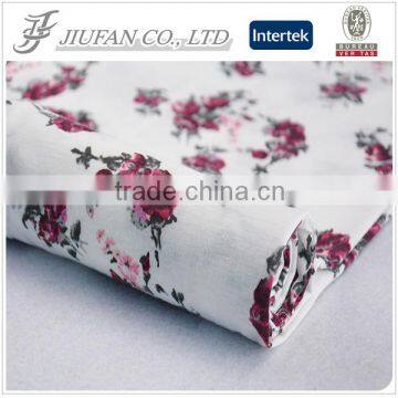 Jiufan textile 100% polyester softextile stretch fabric