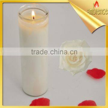 7 days memoria candlel high quality pray memorial glass candle