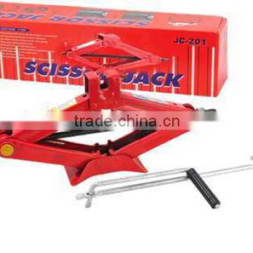 1Ton car scissor jack, hydraulic scissors jack