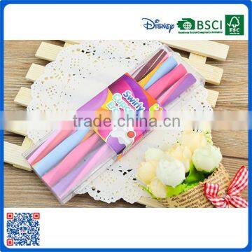 wholesale fancy long pencil erasers for gift