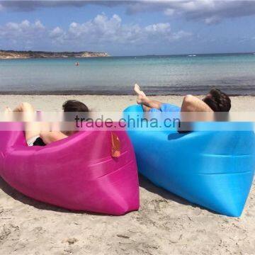 2016 Sales People Lazy Inflatable Outdoor Blow-up Lilo Portable Air Sofa Bed Sheets Travel Bed Sleeping Bag Quality Choice photo-4