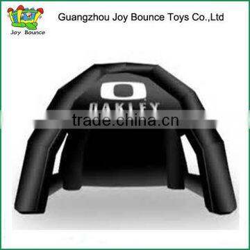 2015 black inflatable air tent with customized logo for sale