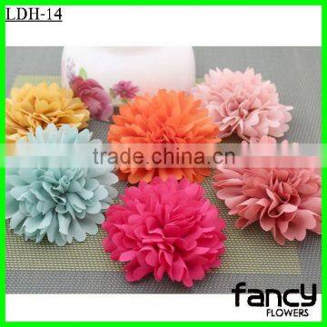 Artificial carnation flower ribbons flower girl dress