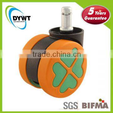 DYWT 60L1BAGUOR-38 Swivel Rubber Heavy Duty Wheels