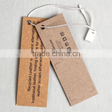 Recycled Paper Hang Tags for Lether Top Coat photo-3