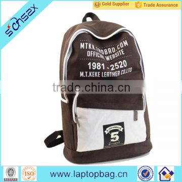 Top Sell Quality Hot Canvas Backpack Laptop Bag Unisex School Bag