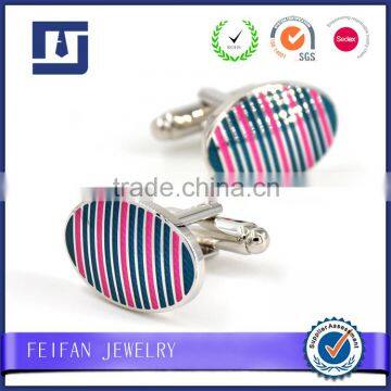 Personality design rose bengal diamante knittde cufflinks
