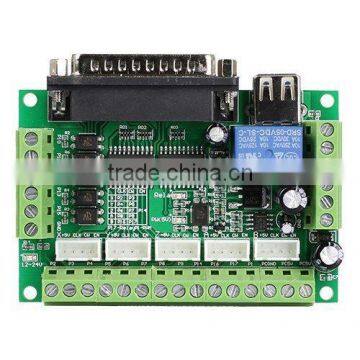 CNC 5 Axis Breakout Board For Stepper Driver Controller Mach3 for DIY Project photo-2