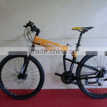 26 inch suspension gear folding bike/folding lady student bike