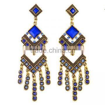 Yiwu Factory Wholesale Simple Gold Earring Designs Women 2016 Vintage earring stud
