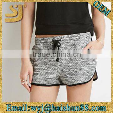 China Mainland Hot Selling Heavy High Quality Women's Cotton Crossfit Shorts