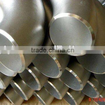 ASTM A403 stainless steel 60 degree elbow pipe fitting