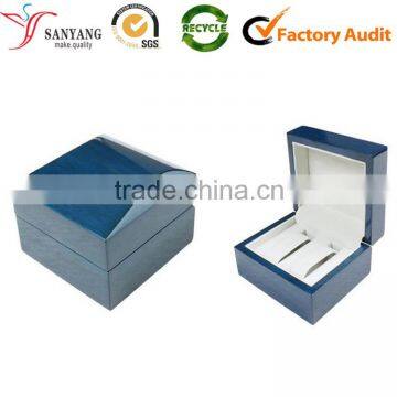 Yiwu producer double watches gift packaging box gloss piano finish