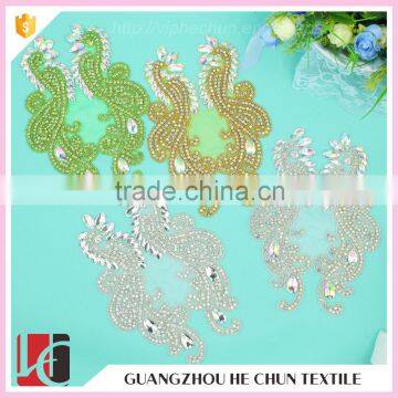 HC-3598 Hechun Single Hotfix Sewing Stone Applique for Woman Dress Quality Choice photo-4