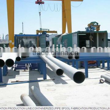 Pipe Prefabrication Production Line(Containerized),Pipe Spool Prefabrication Production Line(Movable)