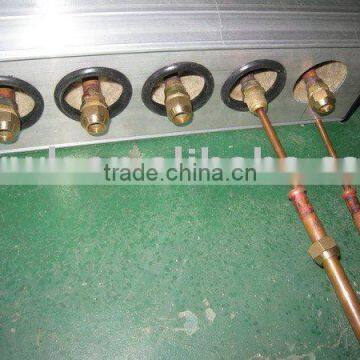 Direct flow solar collector