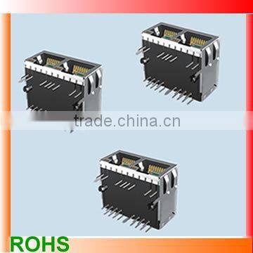 RJ45 Modular pcb network connector PCB Jack