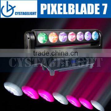 Moving 7X12W Led Pixel Blade Beam Bar light