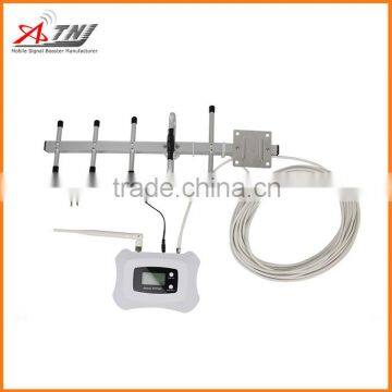 Factory Price. LCD Display. gsm 4g 1800mhz cellphone signal booster with yagi antenna