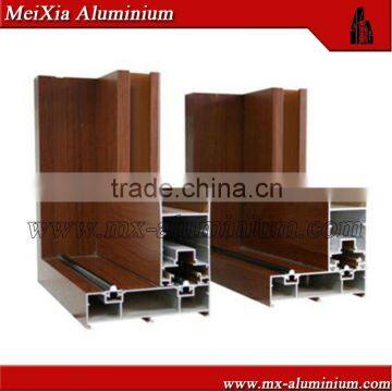 wood grain contact paper for aluminium profile