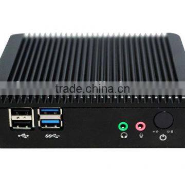 Intel Bay Trail J1800 2.41G Fanless Desktop Computer Case Mini PC X86 Windows DDR3 4GB RAM 32G SSD WiFi 2 Lan HTPC Server HDMI photo-5