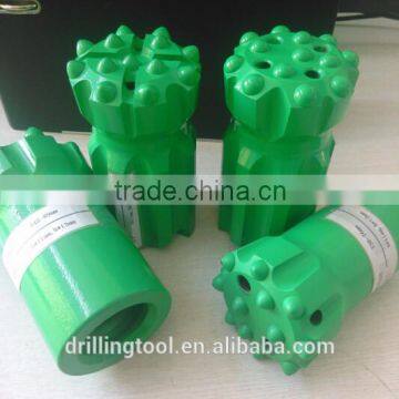 Threaded Spherical T38 / R32 Button Bit / Retrac Button Bit for sale
