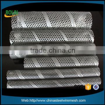 Alibaba China supplier Stainless steel perforated tube stainless steel perforated metal tube wood pellet BBQ grill smoker