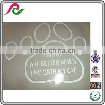 High reflective car sticker with custom design and size