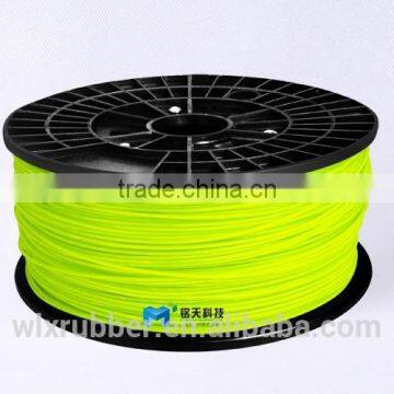 hot selling 3D Printer Filament 1.75mm 3mm 2.85mm PLA ABS Nylon Flexible Rubber Wood HIPS PVA Plastic
