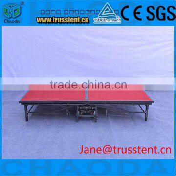 Leg Stage Thick Rubber Flooring Stage Platforms Made in China