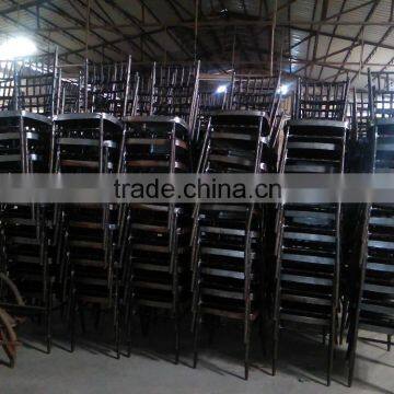 Hot Quality Wholesale Aluminum Golden Wedding Banquet Napoleon Chair photo-5