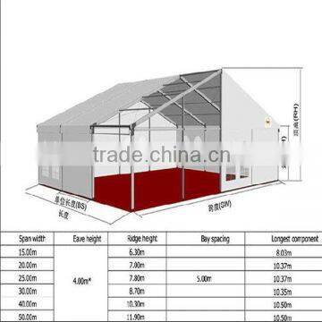 Customized size 6 person comfortable tarp tent